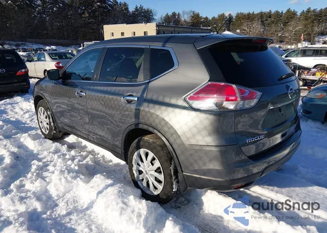 2014 Nissan Rogue S из США, поврежденный, VIN 5N1AT2MKXEC768394